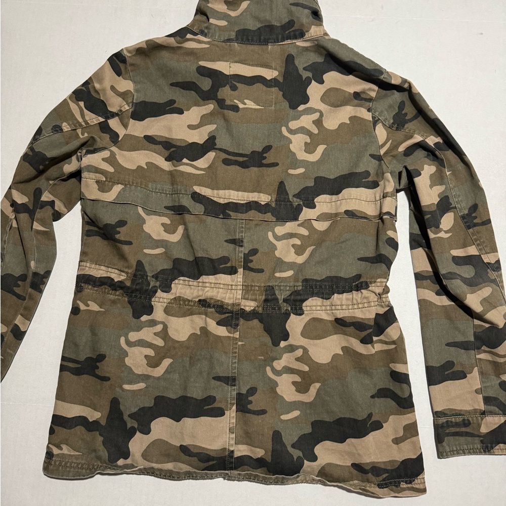 Ci Sono Women's Camouflage Jacket, Full Zip, Drawstring Waist, Medium - Picture 6 of 6